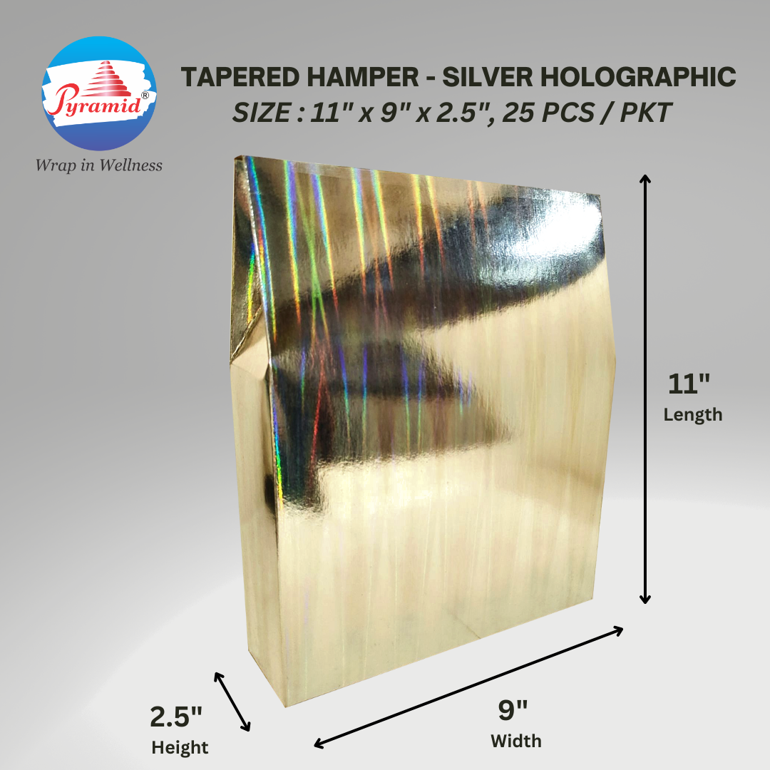 TAPERED BOX 11" X 9" X 2.5" (LxWxH)