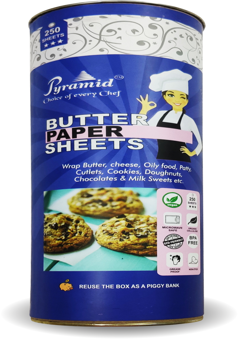 003. PYRAMID BUTTER PAPER