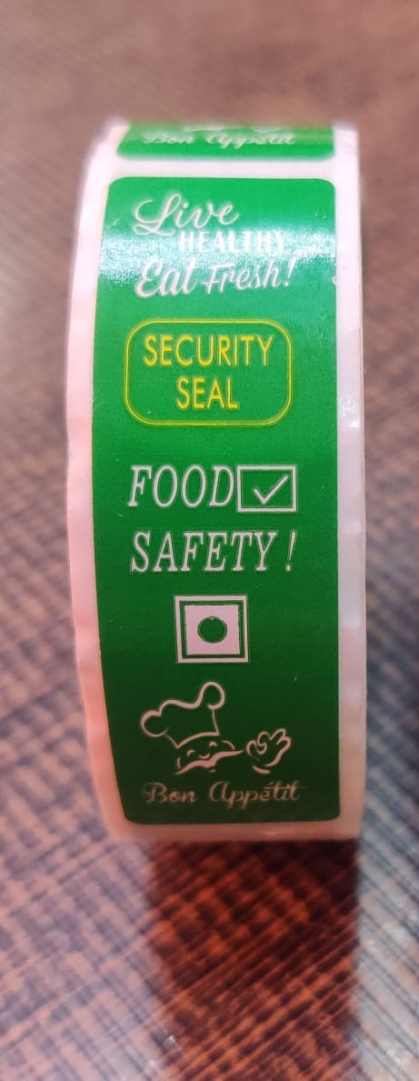 SECURITY SEALS (2 PCS) , 48 x 100 mm