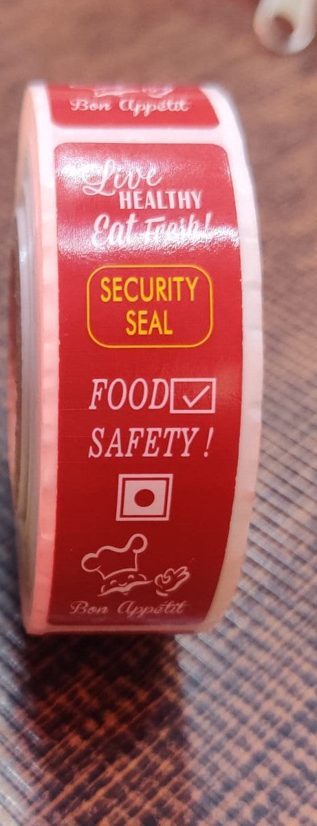 SECURITY SEALS (2 PCS) , 48 x 100 mm