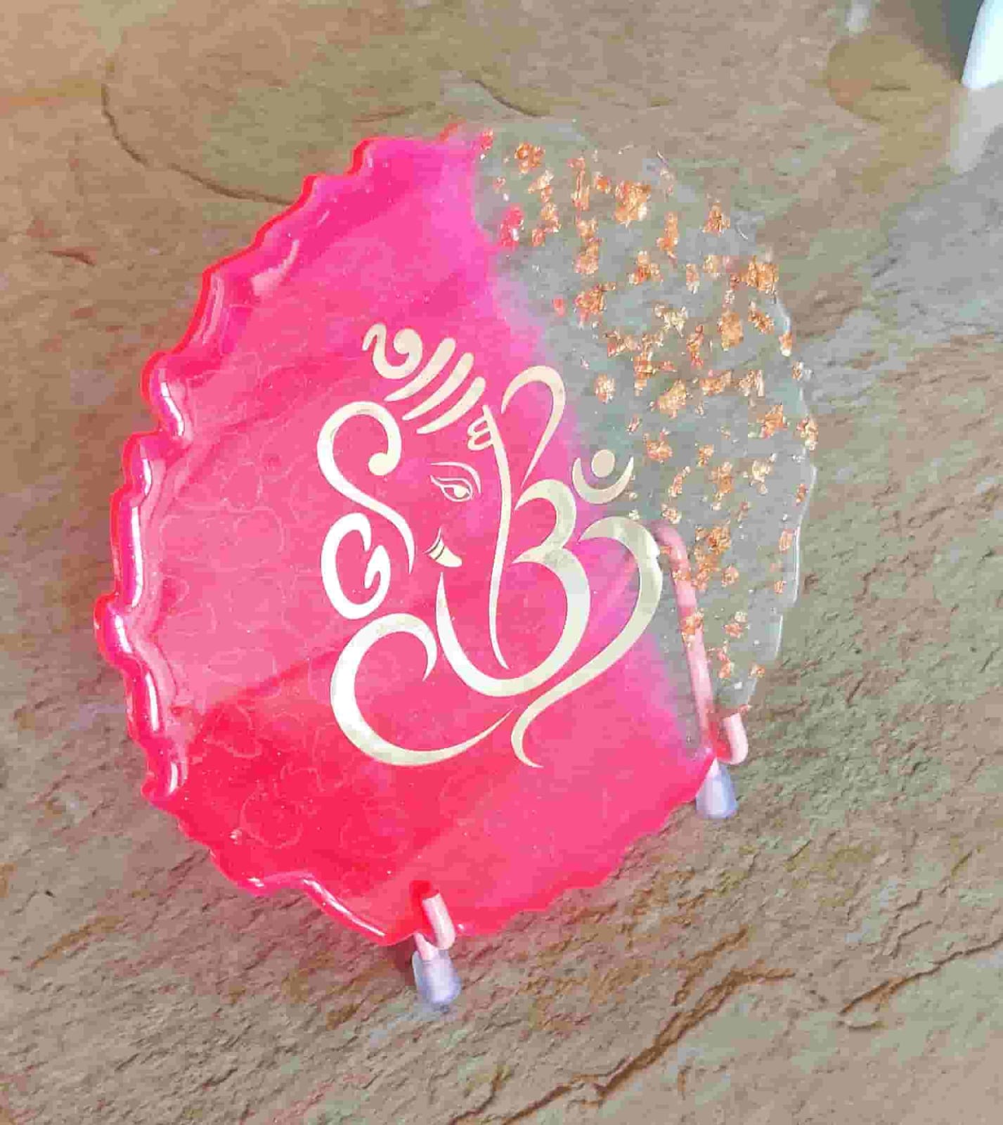 RESIN TABLE TOP 7" ( GANESH JI ) WITH BOX PACKING