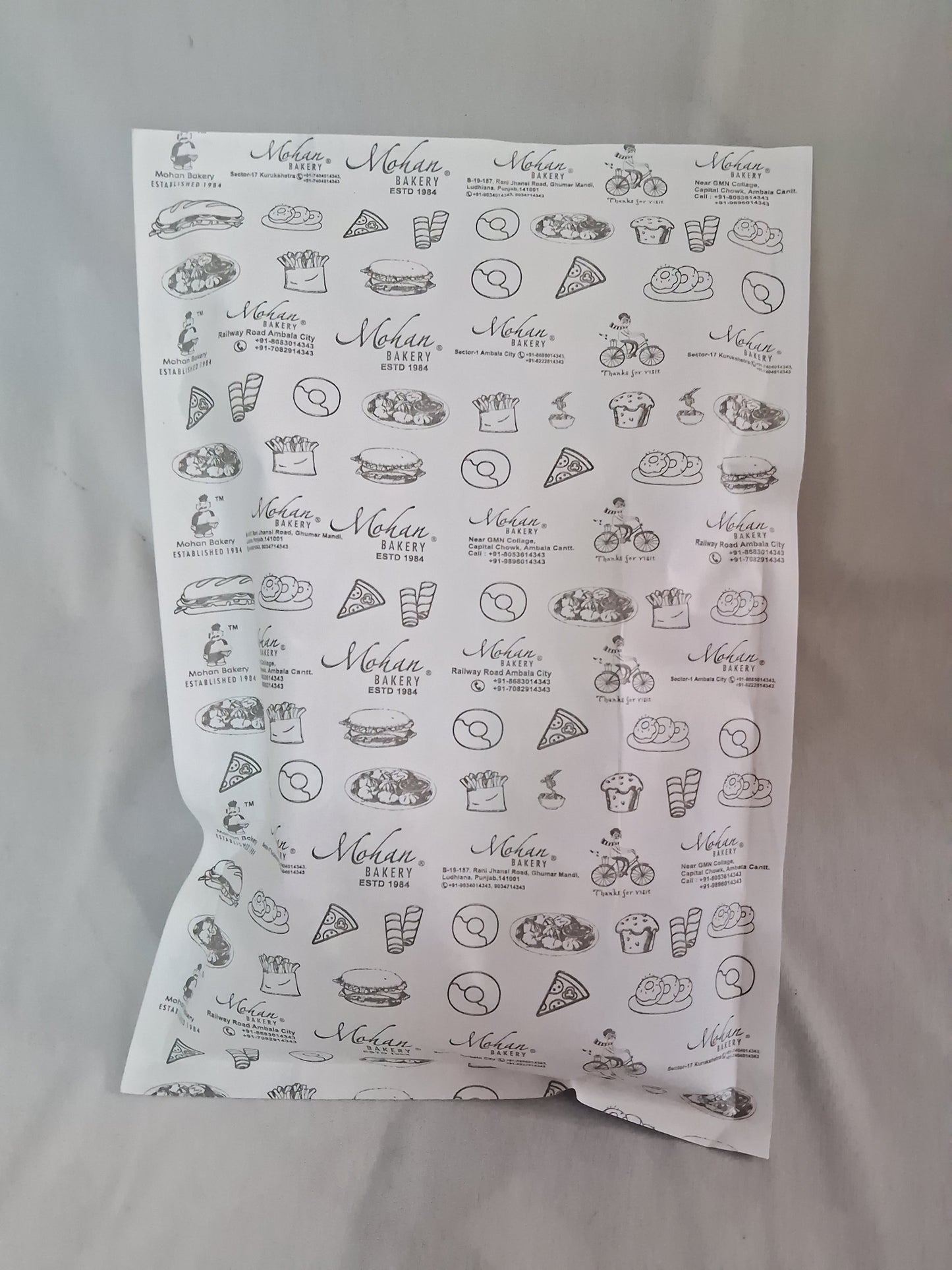 MOHAN BAKERY POUCHES