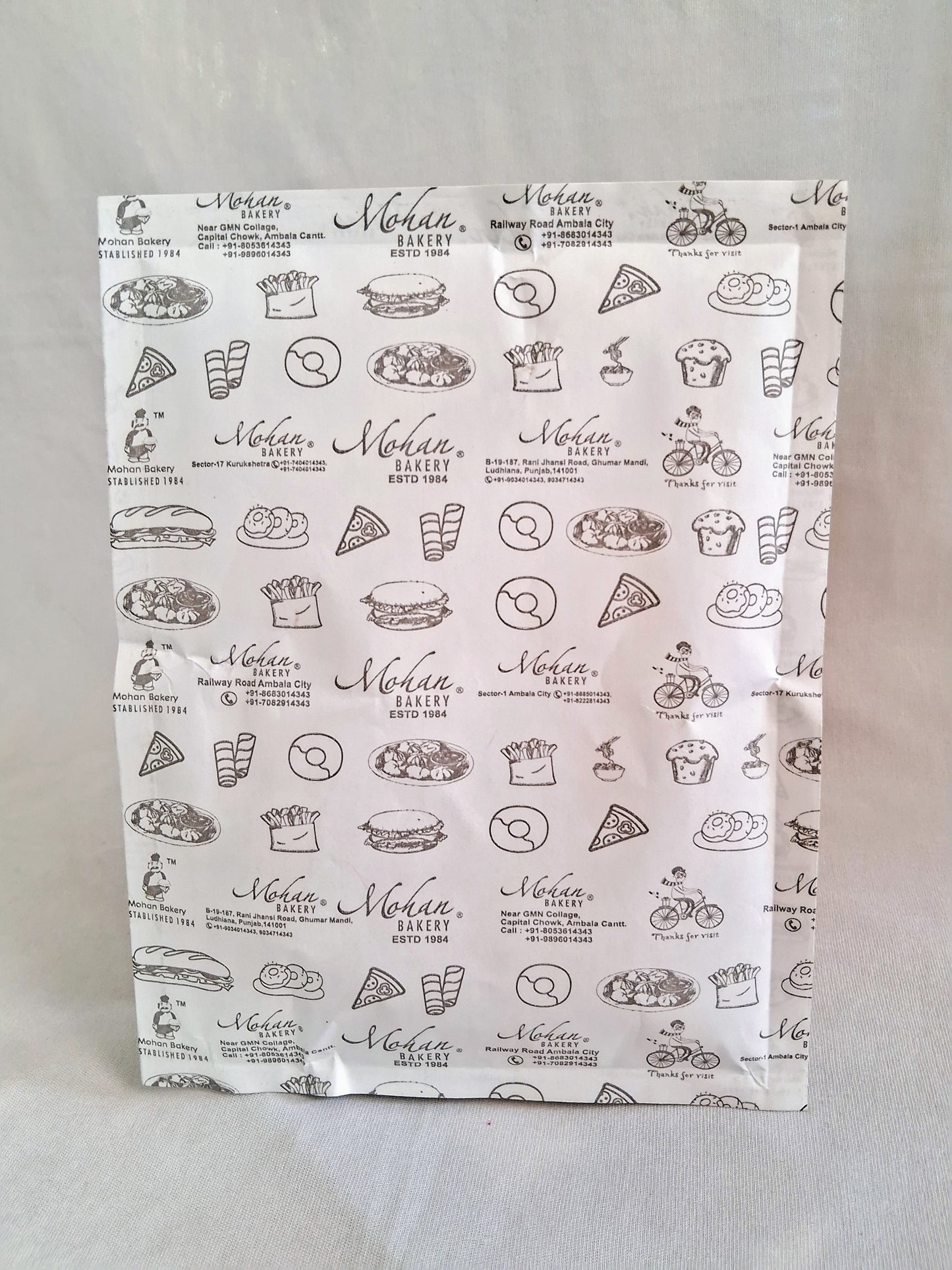 MOHAN BAKERY POUCHES
