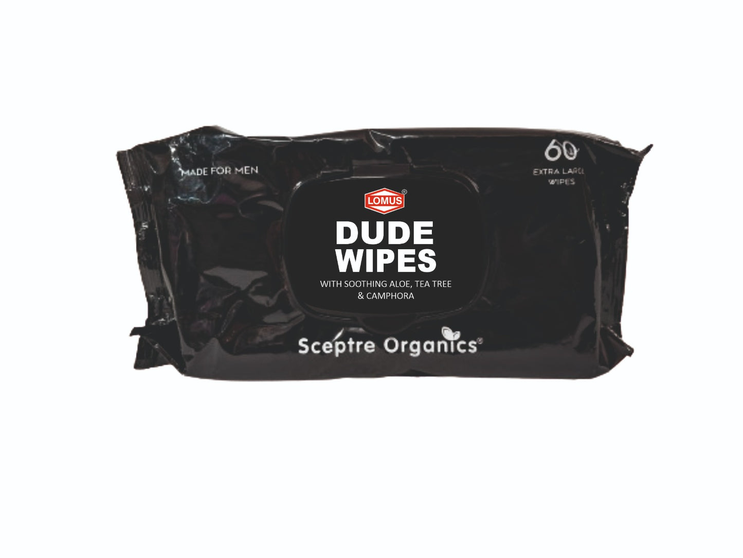 DUDE WIPES ( 60 EXTRA LARGE WIPES ) - 15 X 20 CM