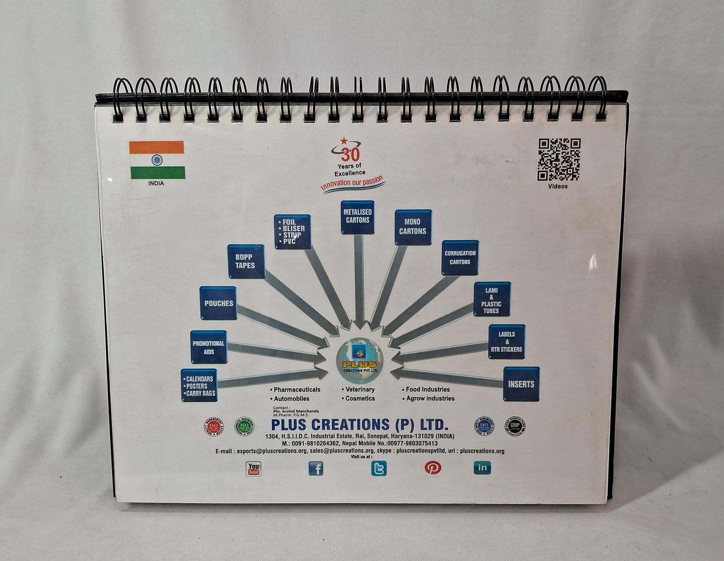 VISUAL AID CALENDAR