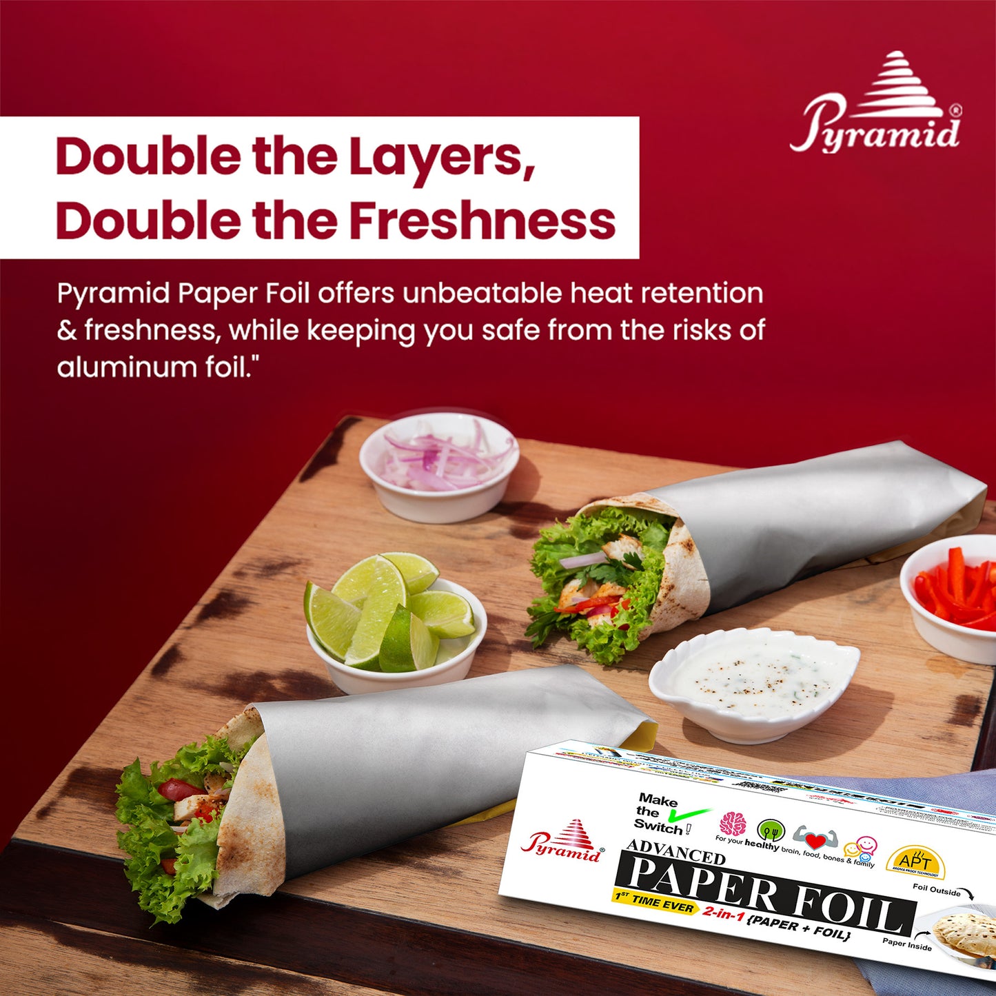 001. PYRAMID 2-in1 ADVANCED PAPER FOIL