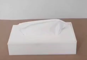 ACRYLIC TISSUE PAPER BOX