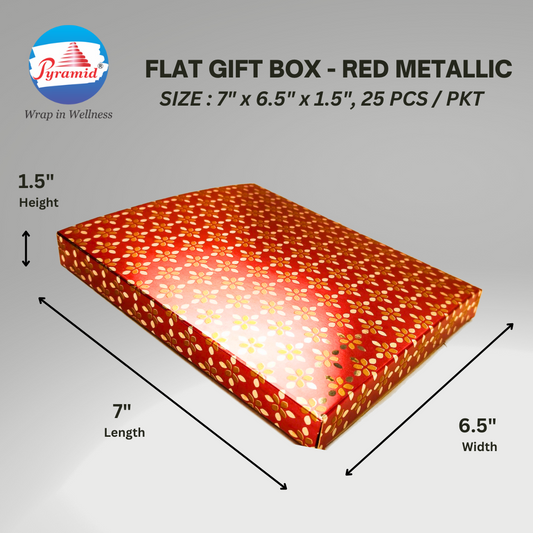 PALETTE HAMPERS SIZE : 7.5" X 6.5" X 1.5" (LxWxH) PACKING = 25 PCS/PKT