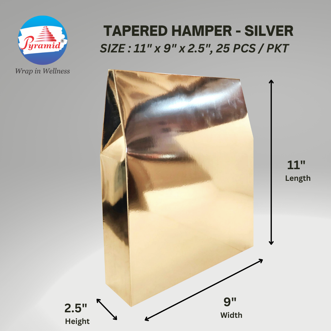 TAPERED BOX 11" X 9" X 2.5" (LxWxH)