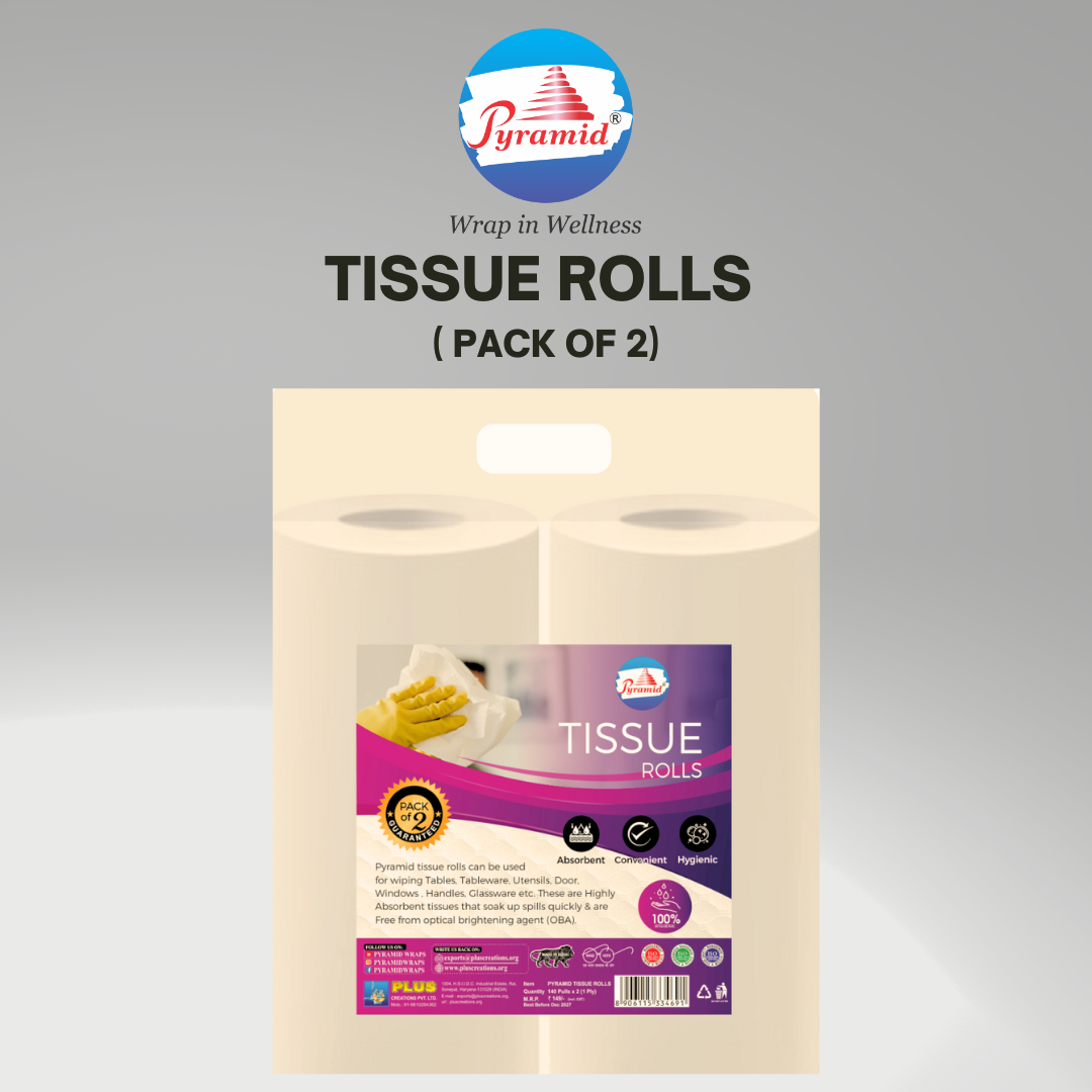 018. TISSUE ROLLS (PACK OF 2)