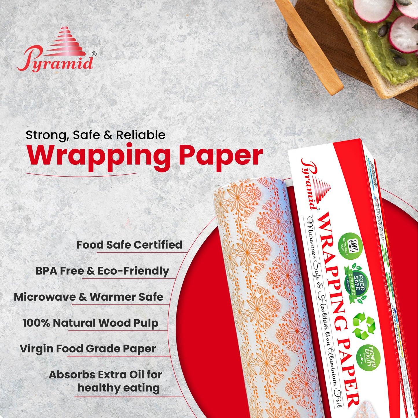 002. PYRAMID WRAPPING PAPER