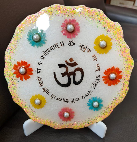 RESIN TABLE TOP 7" ( OM ) WITH BOX PACKING 7"