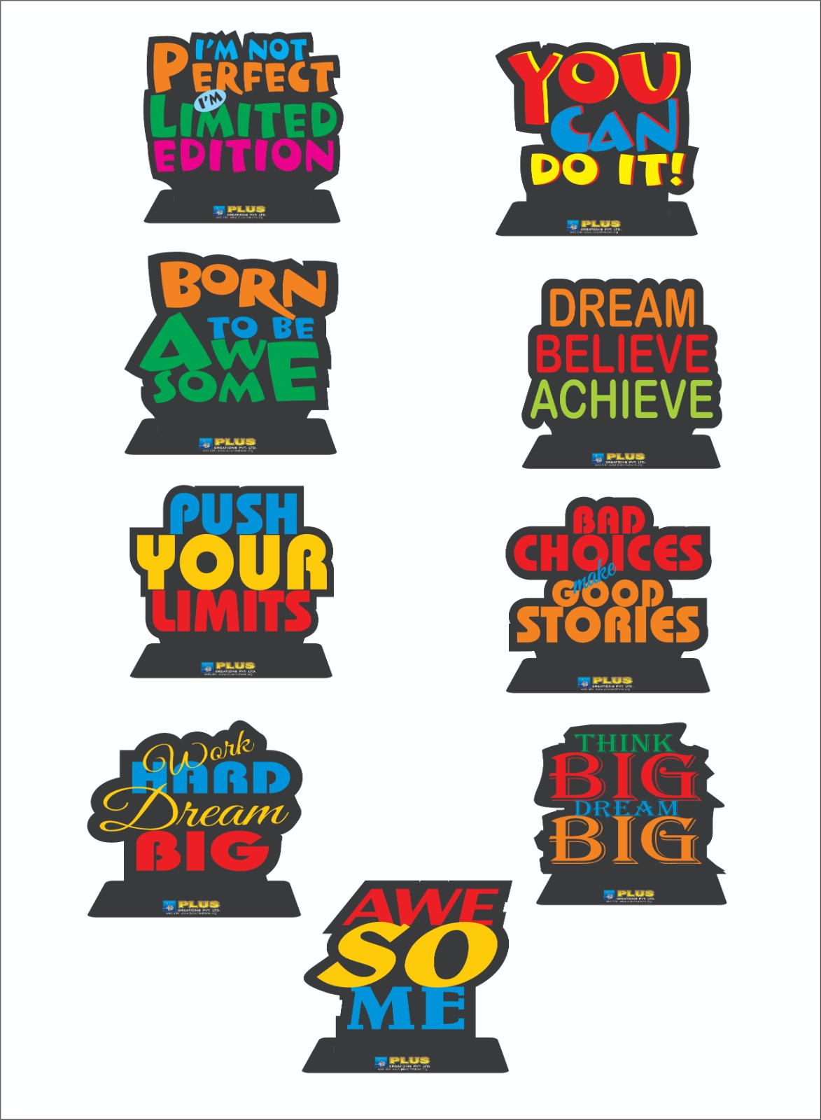 MOTIVATIONAL TABLE TOP