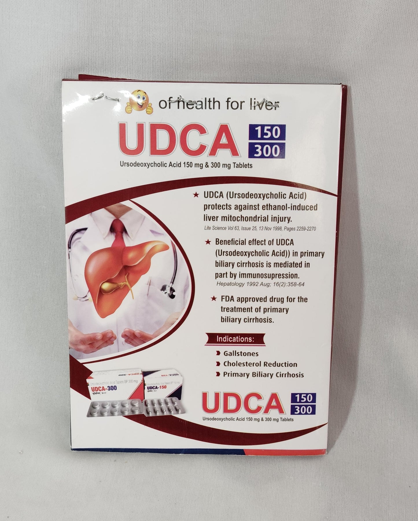 PRESCRIPTION PAD - LOMUS ( MEDIUM ) - SIZE  - ( 7.5" X 5.5" )