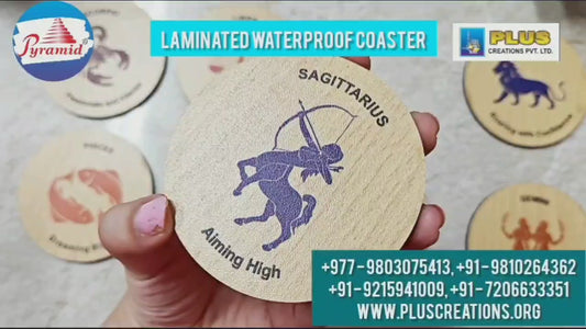 LAMINATED WATERPROOF COASTER