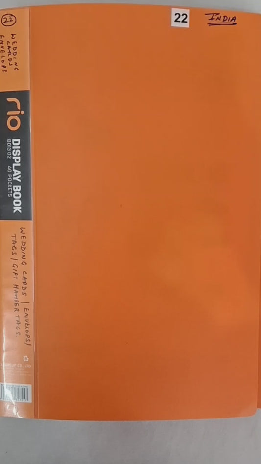 MARKETING FOLDER - 22 : WEDDING CARDS/ ENVELOPES